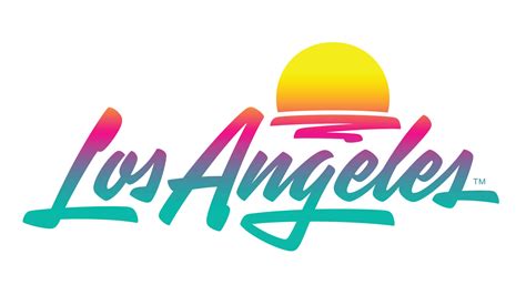 The new Los Angeles city logo is a retro delight .